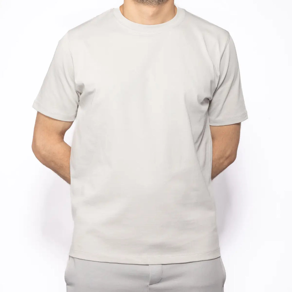 Basic Wear | Basic T-Shirt for Men – t shirt ( Cotton ) – Grey