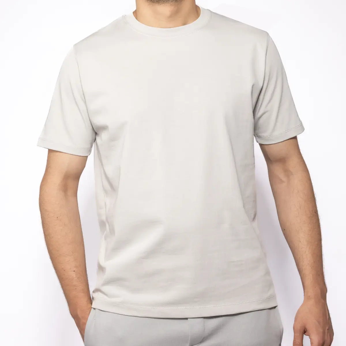 Basic Wear | Basic T-Shirt for Men – t shirt ( Cotton ) – Grey
