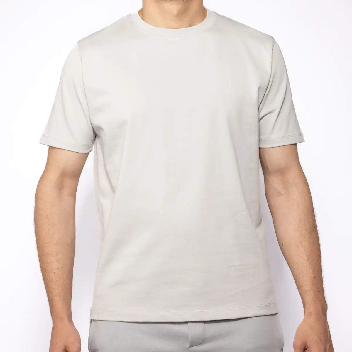 Basic Wear | Basic T-Shirt for Men – t shirt ( Cotton ) – Grey