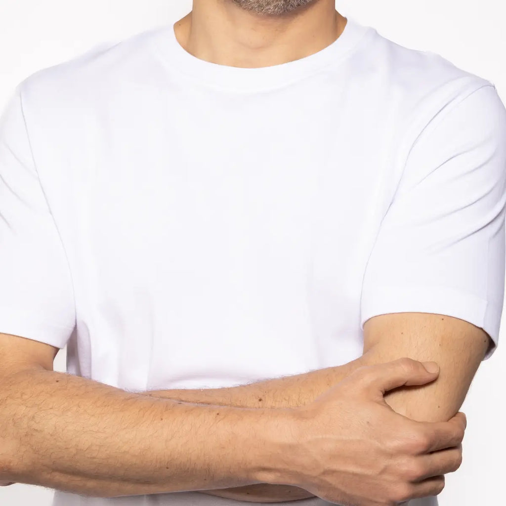 Basic Wear | Basic T-Shirt for Men – t shirt ( Cotton ) – White