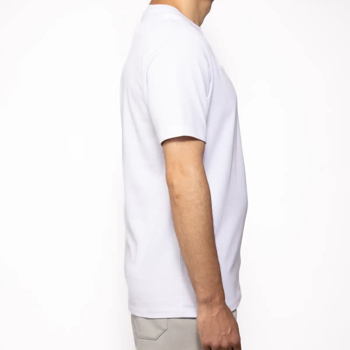 Basic Wear | Basic T-Shirt for Men – t shirt ( Cotton ) – White