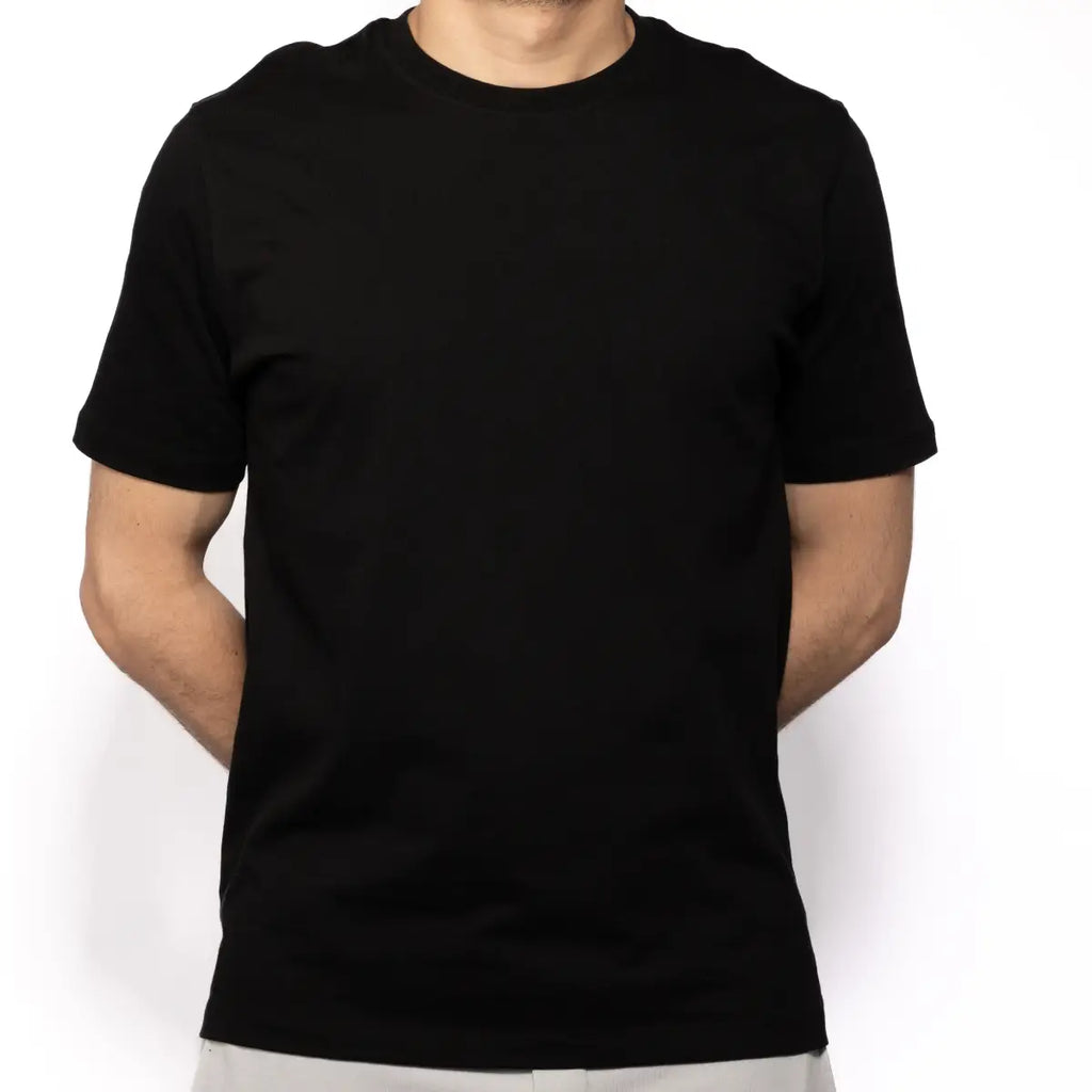 Basic Wear | Basic T-Shirt for Men – t shirt ( Cotton ) – Black