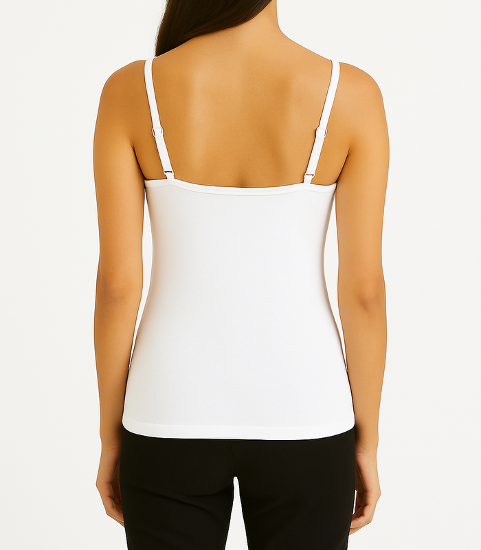 Basic Wear Premium Quality White Basic Cut top For Women