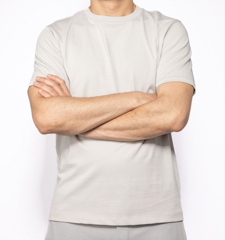 Basic Wear Premium Quality Grey Basic T-shirt For Men